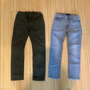 Jeans. Age 5/6. Ralph Lauren and Emporio Armani.